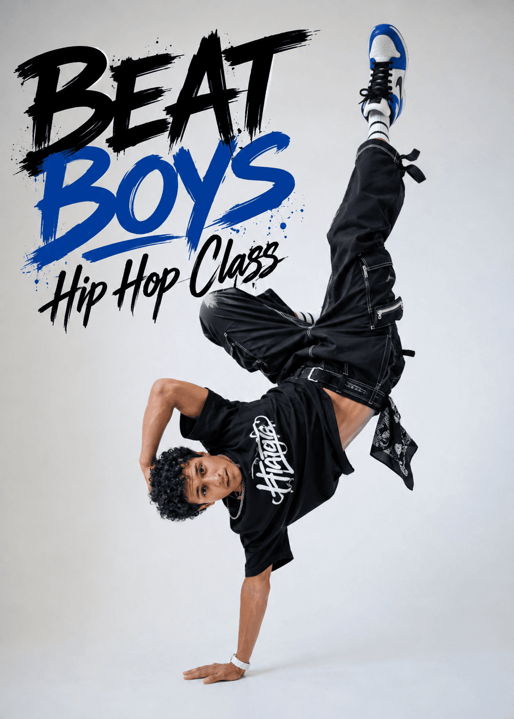 The Beat Boyz class together in the studio